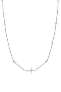 18K White Gold Diamond Rita Cross Pendant Necklace 18K White Gold Diamond Rita Cross Pendant Necklace