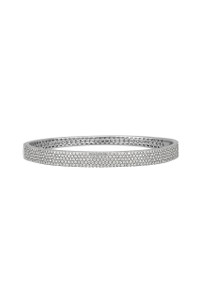 18K White Gold Diamond Liora Bangle Bracelet 18K White Gold Diamond Liora Bangle Bracelet
