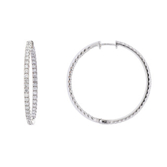 AUDREY LUXE INSIDE-OUT HOOP