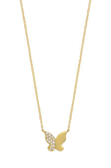 BL ICON BUTTERFLY PENDANT NECKLACE