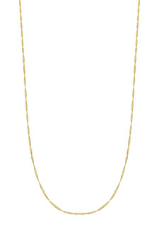 14K TWISTED CHAIN NECKLACE