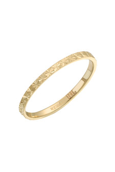14K YG STACKABLE RING