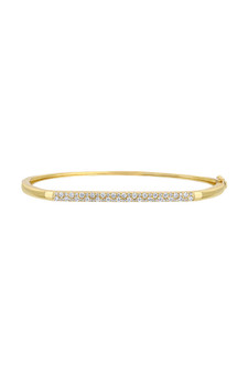 BARDOT DIAMOND BANGLE BRACELET