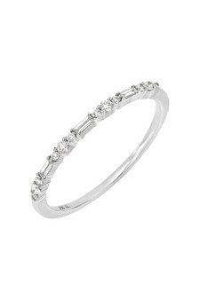 GATSBY DIAMOND STACKING RING