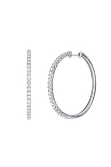 BARDOT DIAMOND HOOPS