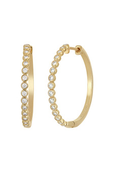 MONACO BEZEL HOOPS