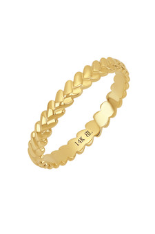 14K STACKABLE RING