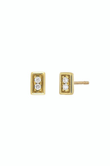 KATHERINE MINI RECTANGLE STUDS