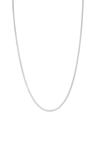 14K White Gold Multi Ball Chain Necklace