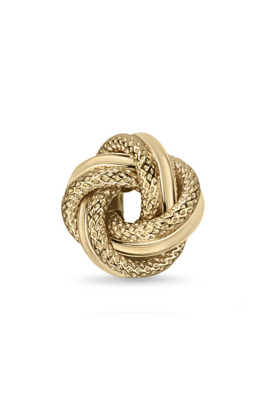 14K Yellow Gold Bony Levy Knot Stud Earrings