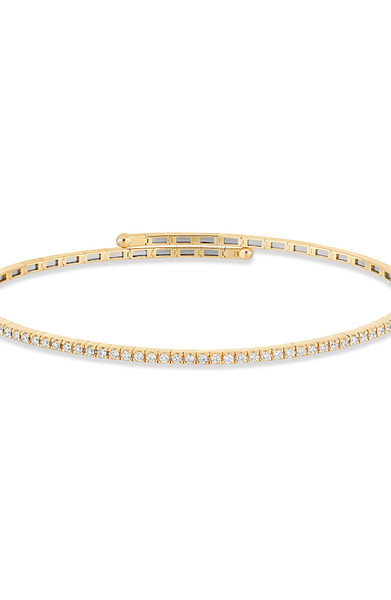 18K Yellow Gold Natural Diamond Audrey Bracelet