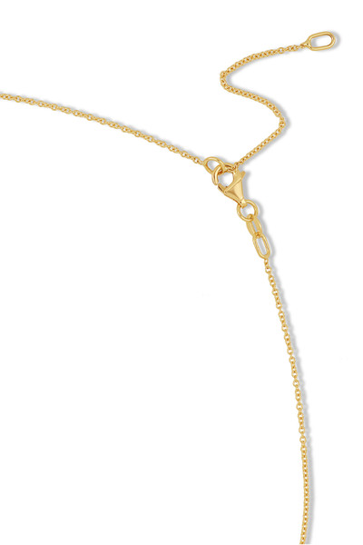 18K Yellow Gold Natural Diamond Audrey Heart Premium Pendant Necklace