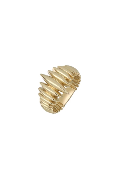 14K Yellow Gold Trend Ring