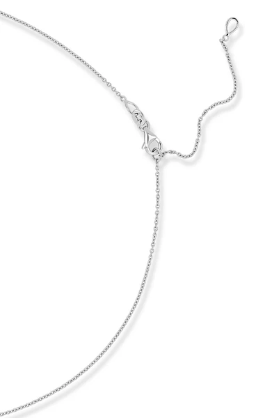 18K White Gold Audrey Natural Diamond Heart Pendant Necklace