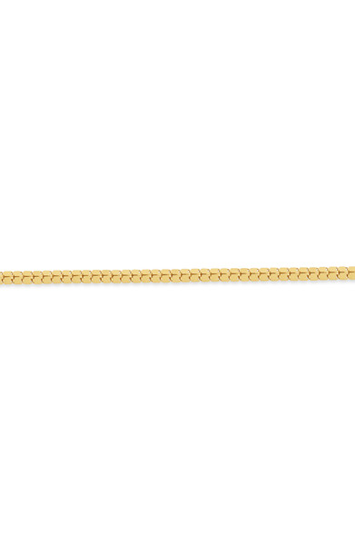 14K Yellow Gold Men's 1.4mm Box Chain Necklace
