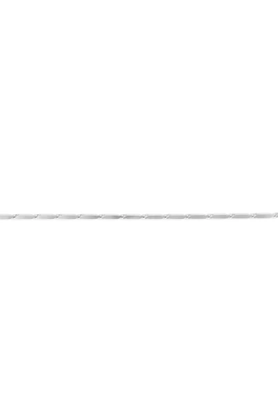 14K White Gold Chain Necklace