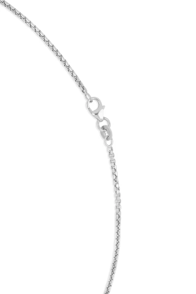 14K White Gold Men's Chain Necklace
