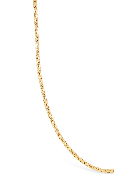 14K Yellow Gold 2.7 Disc Link Chain Necklace