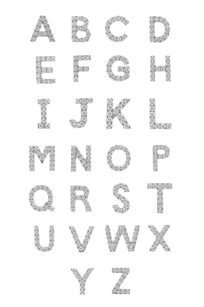 18K Yellow Gold Classic Diamond Charm Necklace