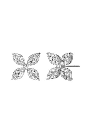 GETTY DIAMOND STUD EARRINGS