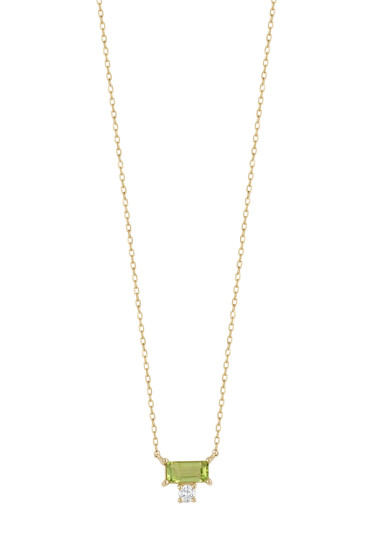 BLC PERIDOT PENDANT NECKLACE