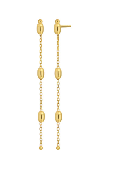 14K DROP EARRINGS