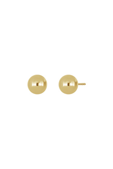 GOLD 14K BALL STUD EARRINGS