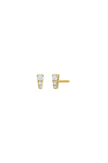 KIDS DIAMOND BAR STUDS