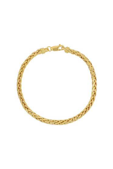 MENS 14K GOLD CHAIN BRACELET