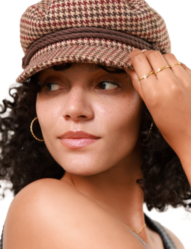 18K Yellow Gold Solitaire Diamond Liora Stackable Ring