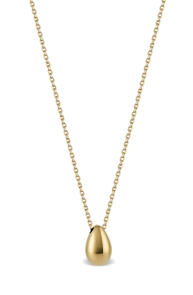 14K Yellow Gold Bony Levy Pear Pendant Necklace