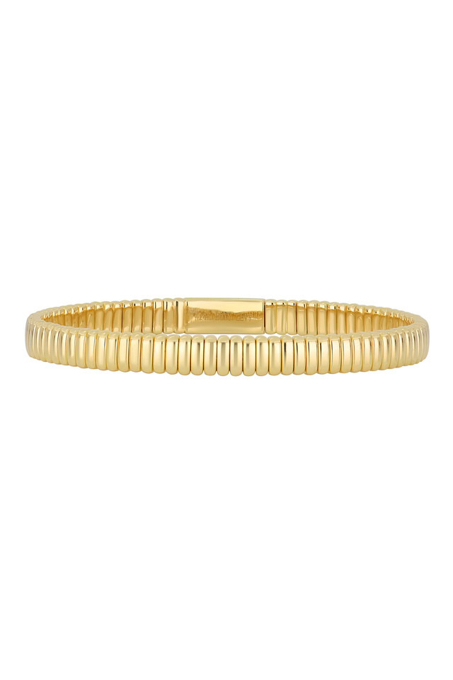 14K Yellow Gold Bony Levy Bold Bangle Bracelet