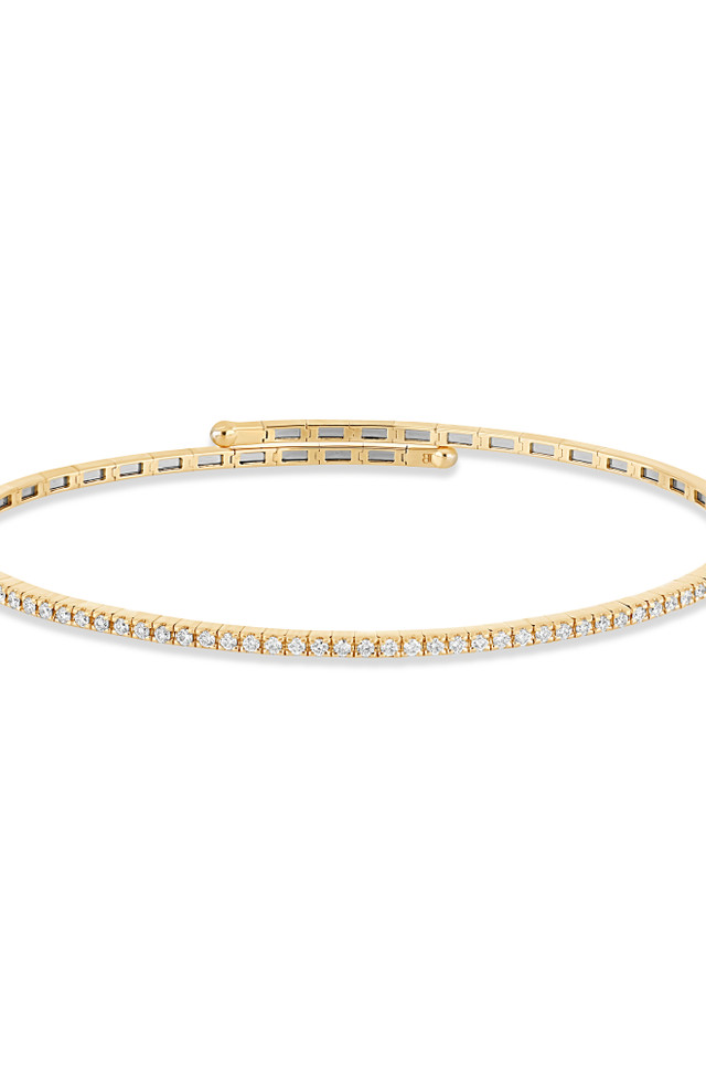 18K Yellow Gold Natural Diamond Audrey Bracelet