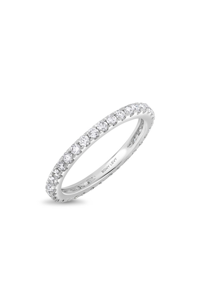 18K White Gold Liora Natural Diamond Band Ring