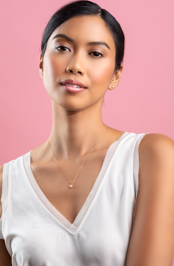 18K Yellow Gold Diamond Bony Levy Solstice Stud Earrings