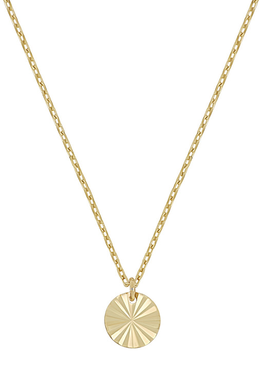 14K Yellow Gold Bony Levy Pendant Necklace
