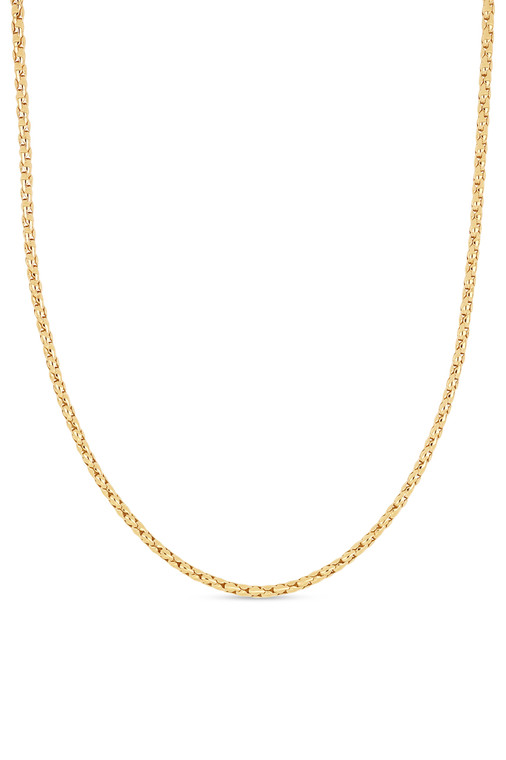 14K Yellow Gold Chain Necklace