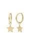 BLG STAR HOOP EARRINGS