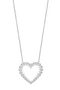 LIORA WG HEART PENDANT NECKLACE