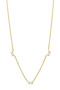 GETTY BAGUETTE DIAMOND STATION NECKLACE