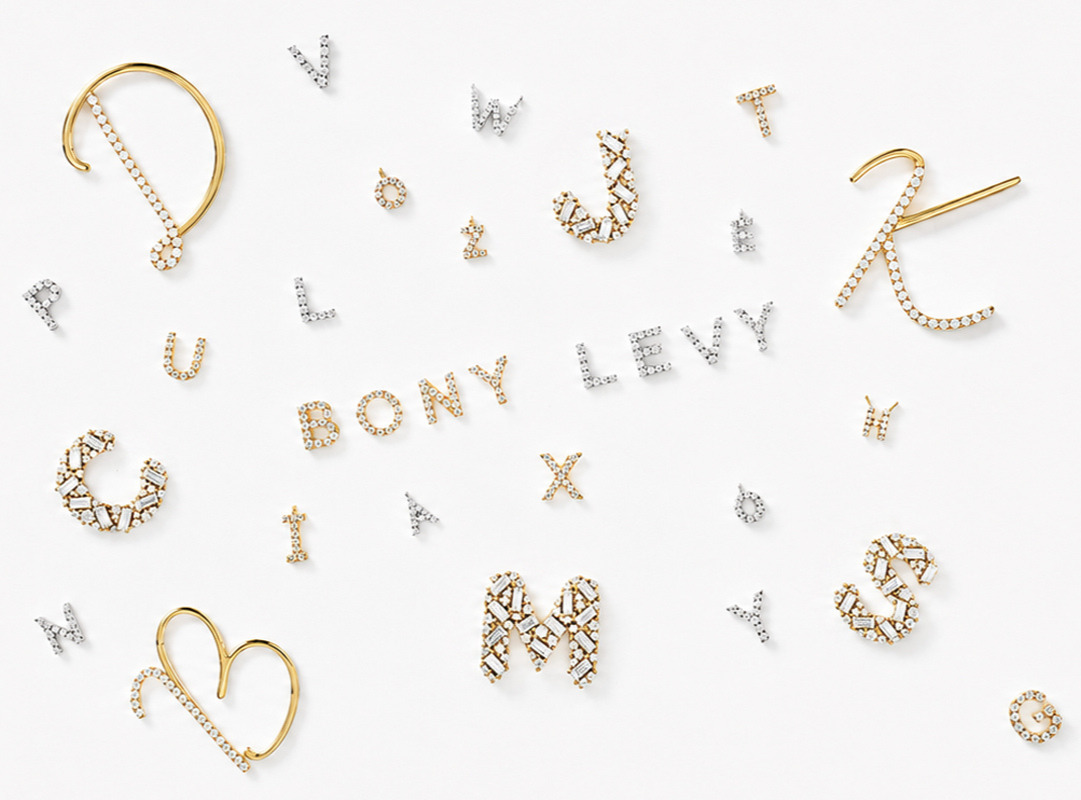 Bony Levy Initials and Personalization