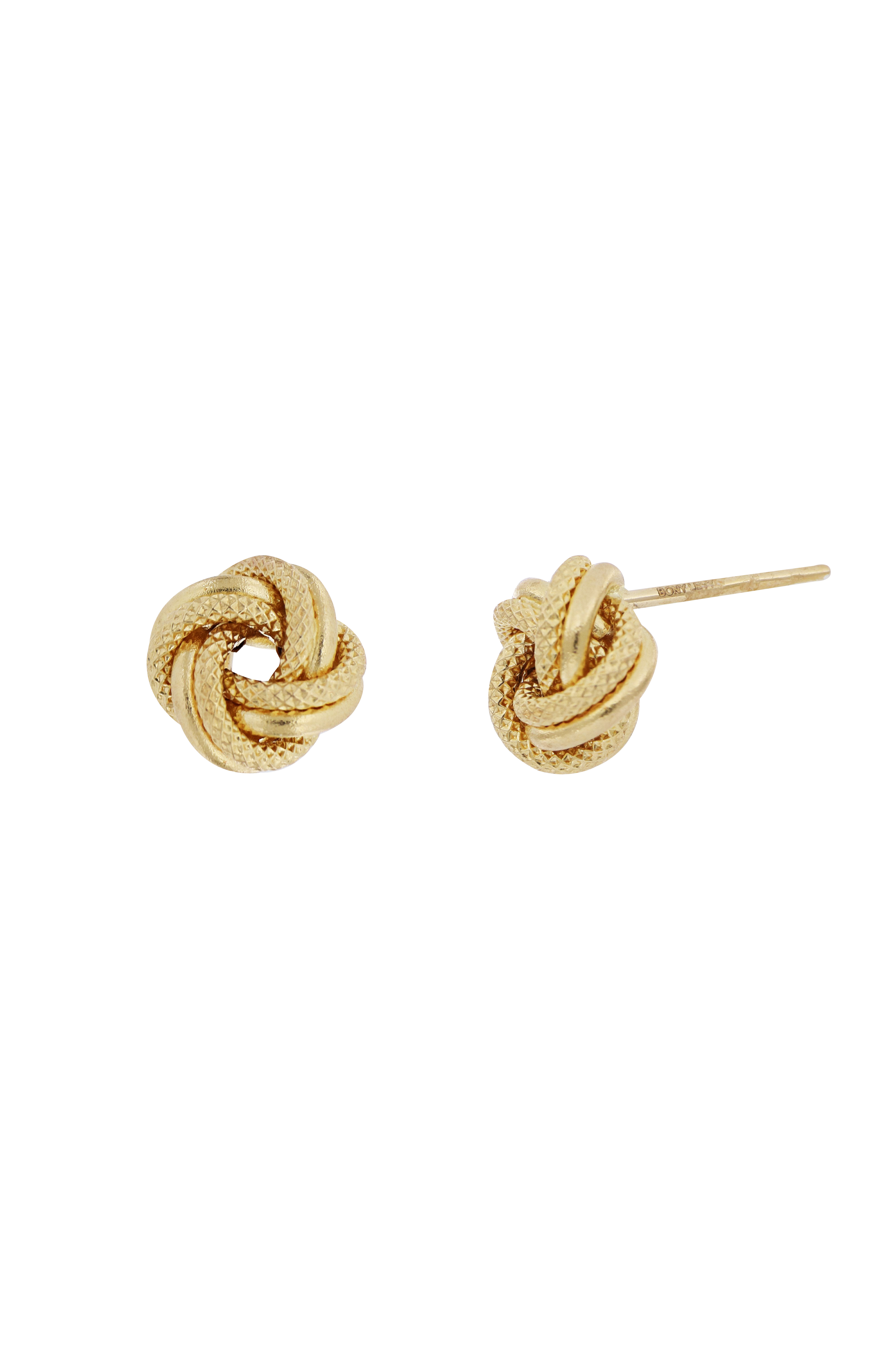 Bony Levy 14K Gold Knot Stud Earrings