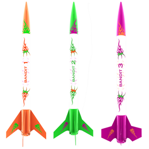 3 Bandits Flying Model Rocket - Estes 2435