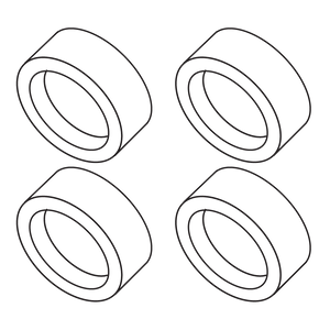 CR-520 Centering Disks (4 disks) - Custom 23014