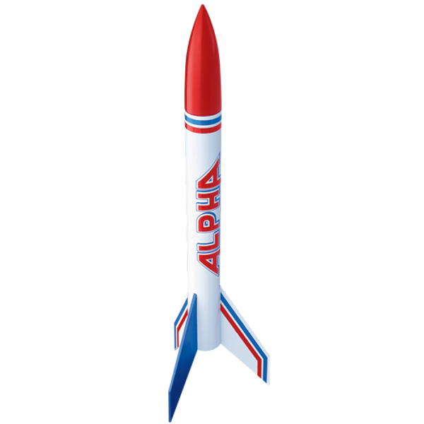 Alpha  (12 rockets) Flying Model Rocket Bulk Pack - Estes 1756
