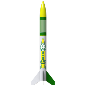 Green Eggs Flying Model Rocket - Estes 1718