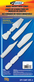 Sci-Fi Nose Cone Assortment Pack (5 nose cones) - Estes 3173