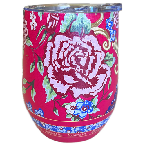 CARPET PRINT STEMLESS 12OZ WINE TUMBLER