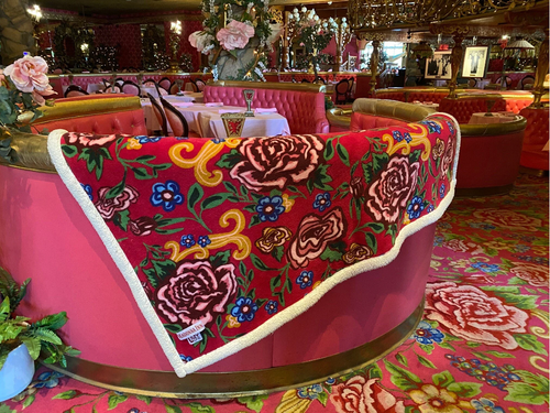 MADONNA INN CARPET PRINT BLANKET
