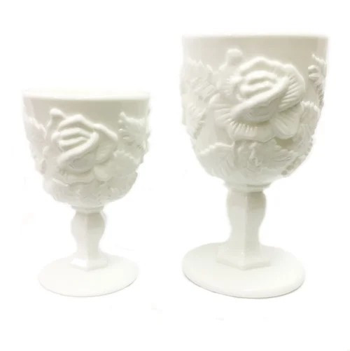 WHITE MILK GOBLET